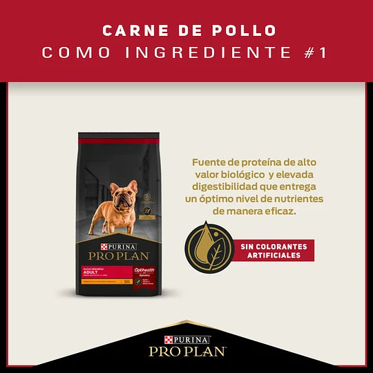 ProPlan Adulto Razas Pequeñas 3 kg - Nutrición Premium para tu Mejor Amigo