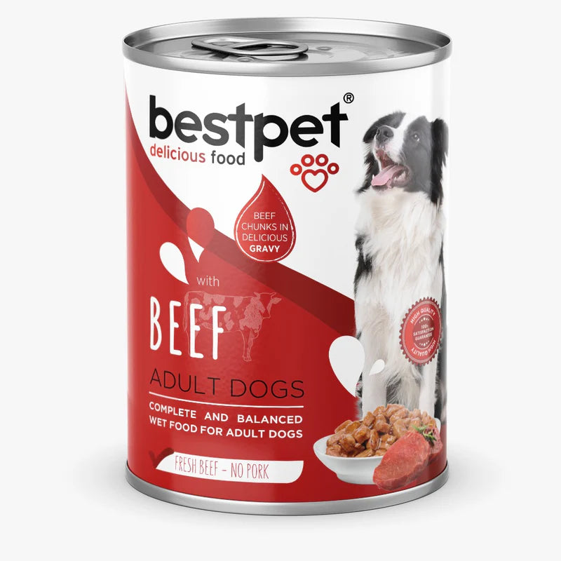 BestPet 400g sabor Carne: ¡El festín jugoso que hará bailar la cola de tu perro! 🥩