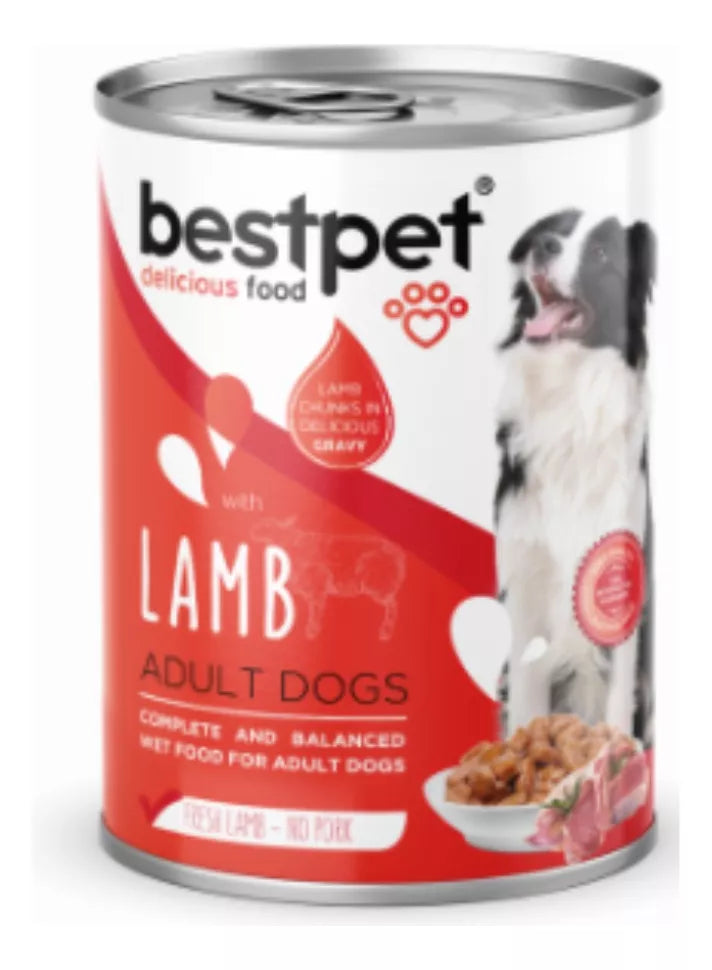 BestPet sabor Cordero de 400 gramos: ¡Un festín irresistible que hará saltar de felicidad a tu peludo! 🐑🐾