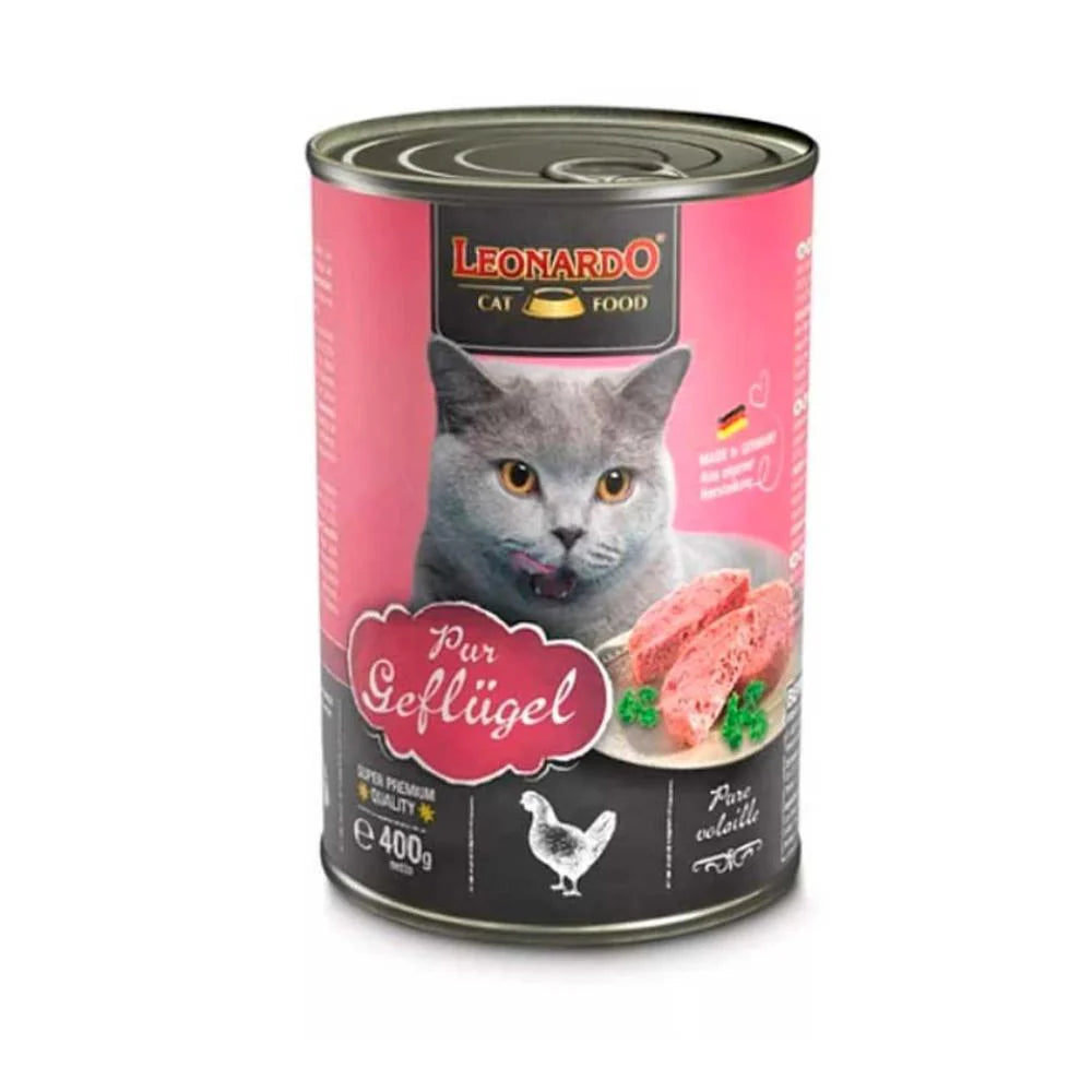 Leonardo Pollo 400g: ¡El pollo gourmet ideal para los mañosos! 🐾🍗
