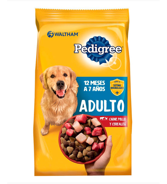 Pedigree para adulto Razas Medianas y Grandes - 21 kg de Sabor y Nutrición.