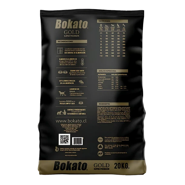 ¡Bokato Gold 20 kg: Nutrición Premium para Tu Perro al Mejor Precio!