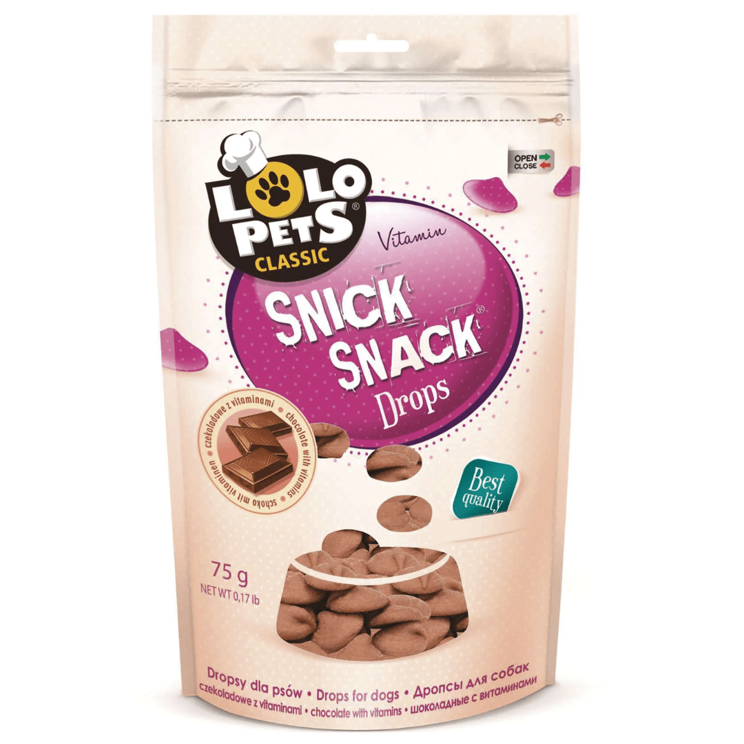¡Lolo Pets Snick Snack! Sabor chocolate, diversión y vitaminas en cada mordisco! 🍫🐾🔥