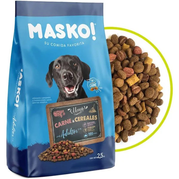 ¡Masko Can Sabor Carne 25 kg: Potencia, Sabor y Felicidad Perruna!
