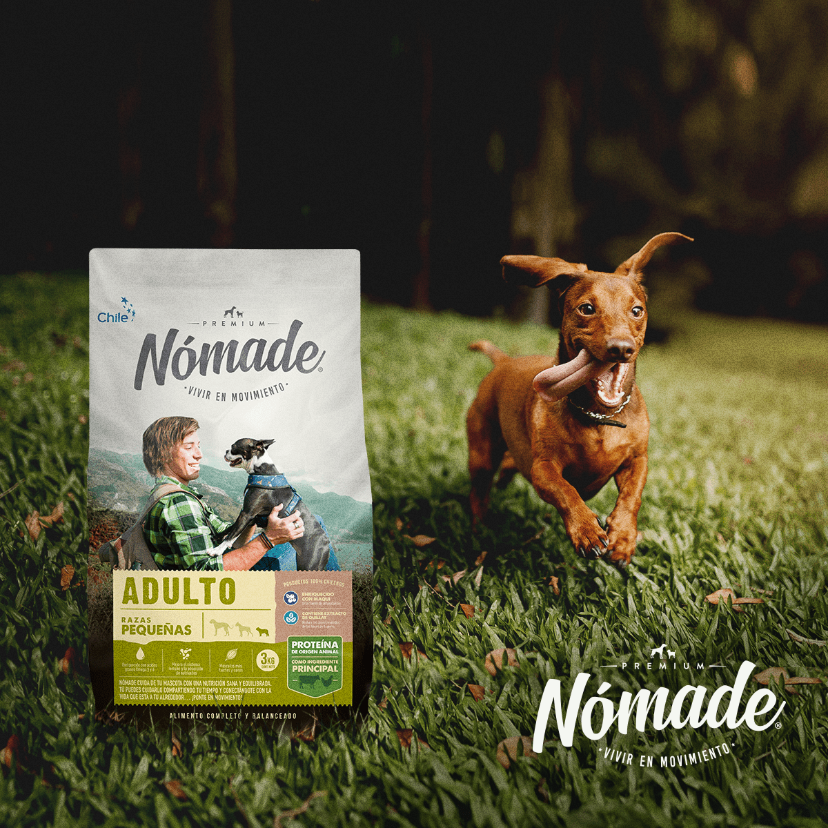 Nómade Adulto Razas Pequeñas - Alimento Premium de 10 kg