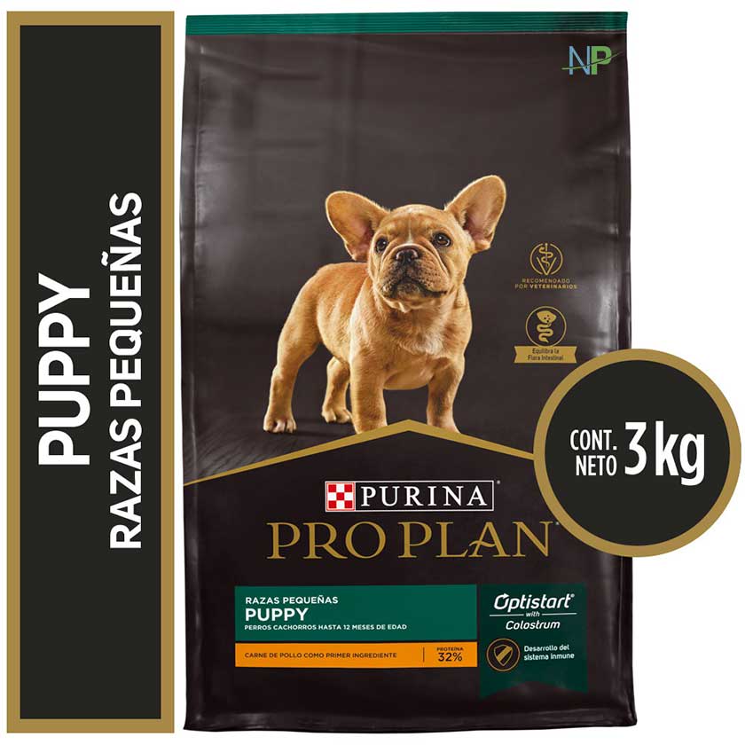 ProPlan Puppy razas pequeñas de 3 kg: El Comienzo Perfecto para Cachorros de Raza Pequeña