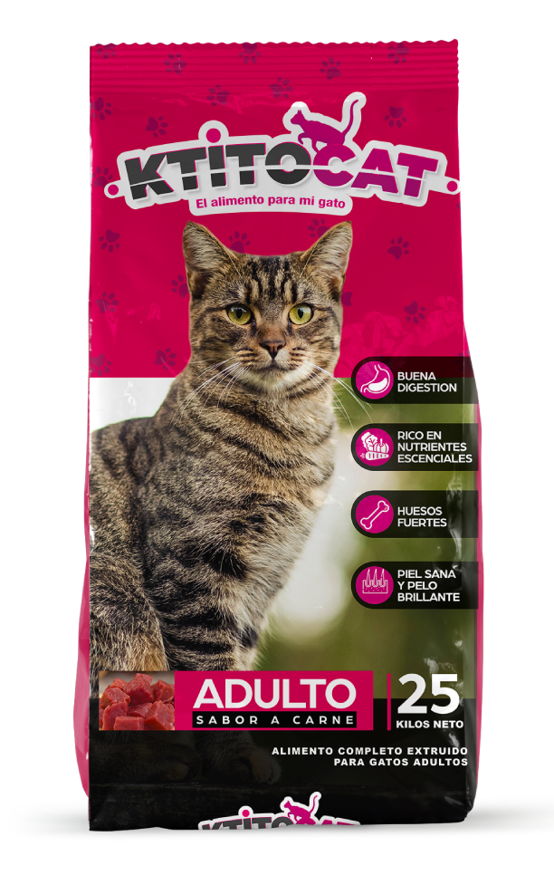 Ktito Cat 25 kg: ¡Alimenta su Felicidad con Calidad y Ahorro!