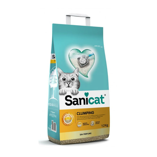 "Arena Sanitaria Sanicat 12 kg – La Magia de la Frescura y Absorción Instantánea"