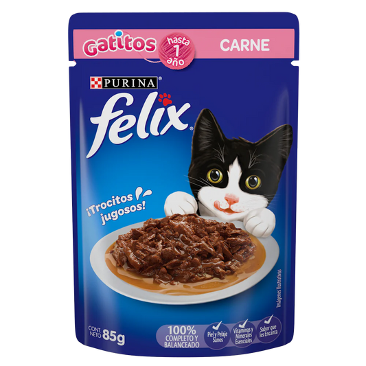 ¡Felix Gatitos sabor Carne: El Festín que Hará Ronronear a tu Gatito! 🐱🍖