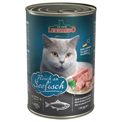 Leonardo Pescado 400g: ¡el sabor marino que hará feliz a tu gato! 🐟🐾