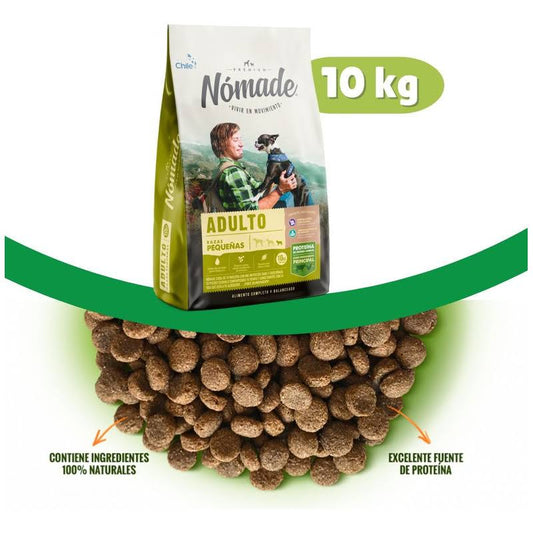 Nómade Adulto Razas Pequeñas - Alimento Premium de 10 kg