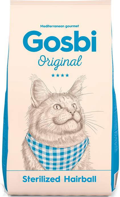 Gosbi Esterilizado Hairball 🐱 – Control de Bolas de Pelo 🐾