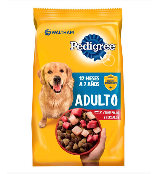 Pedigree para adulto Razas Medianas y Grandes - 21 kg de Sabor y Nutrición.