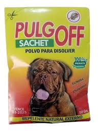 Pulgoff en Sachet para Fumigar y Baño-¡Adiós Pulgas!🐾🚫