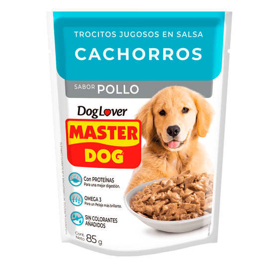 Master Dog sabor pollo ! La Salsa que hace bailar a los peques🐶🍗✨