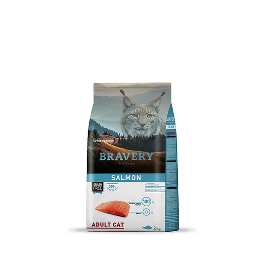 🐟 “Bravery Kitten Salmon 2 kg: Crece con sabor y buen gusto 🐟✨