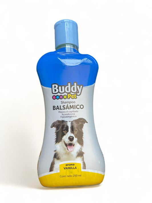 Shampoo BuddyPet Balsámico-¡Spa de Vainilla para Tu Peludo!🛁🐾