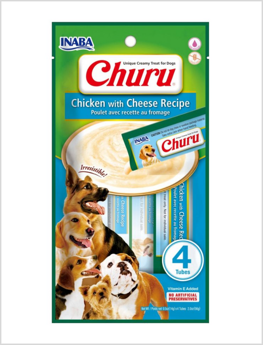 ¡"Churu Pollo & Queso para Perros: ¡El Snack Irresistible que hará Mover su Cola!" 🐶🧀🍗