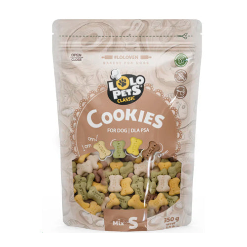 ¡Lolo Pets Cookies Mix: Galletas de Sabores que Hacen Saltar de Felicidad! 🐾🍫🍌🥕