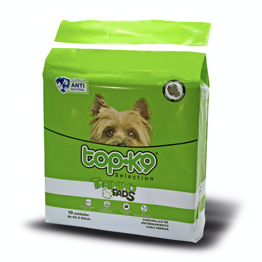 Sabanillas Top-K9 de 10 Unidades para tu Perro ¡Limpieza Exprés!