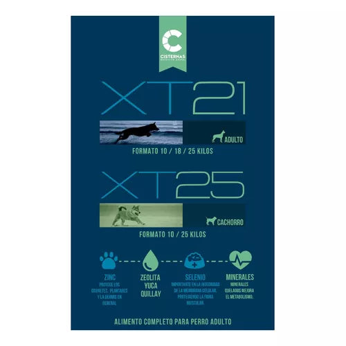 ¡XT21 de 25 kg: Fuerza, Energía y Sabor para tu Perro!